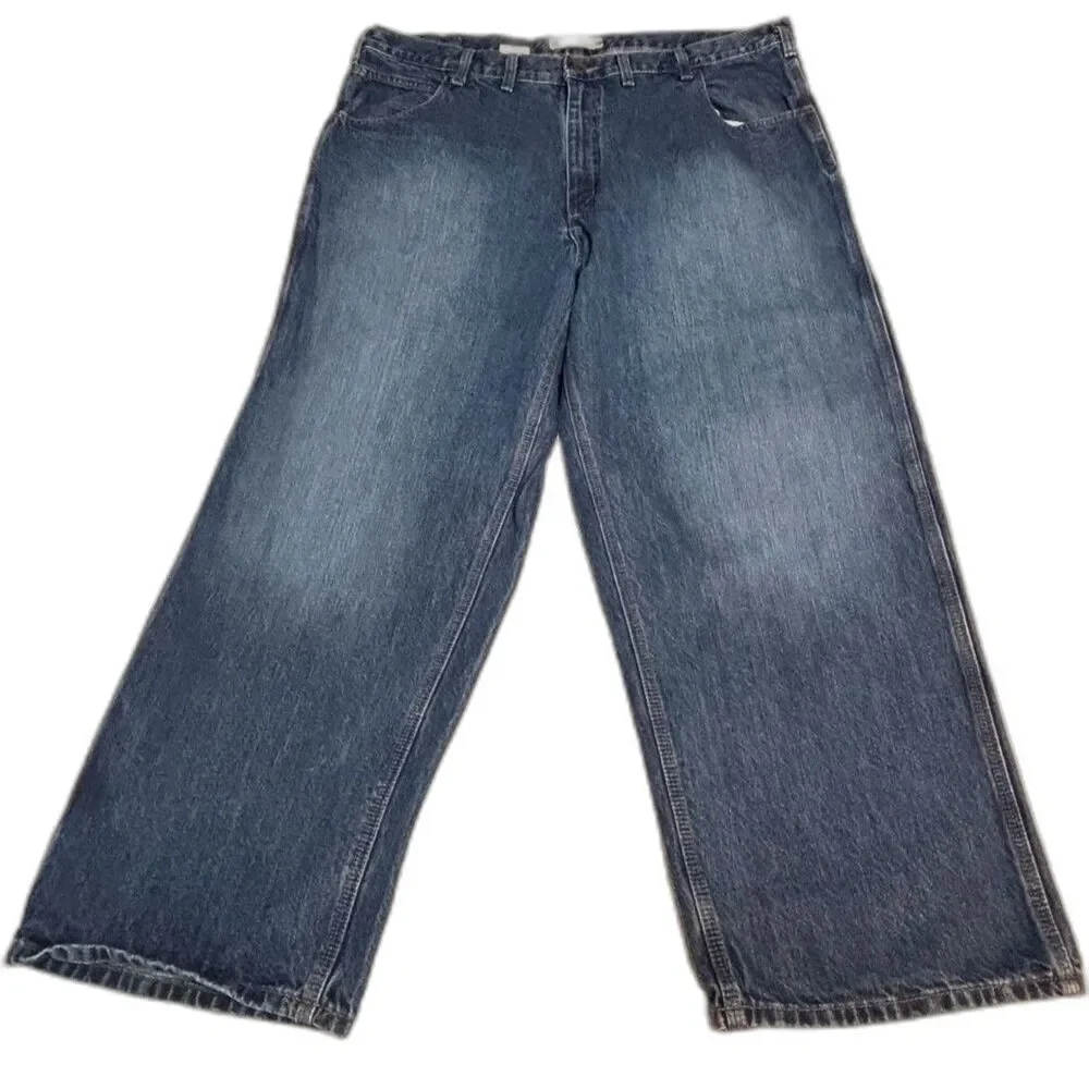 Vintage Carhartt B189 DKV 44x30 Loose Fit Jeans Y2K Workwear Grunge Skater